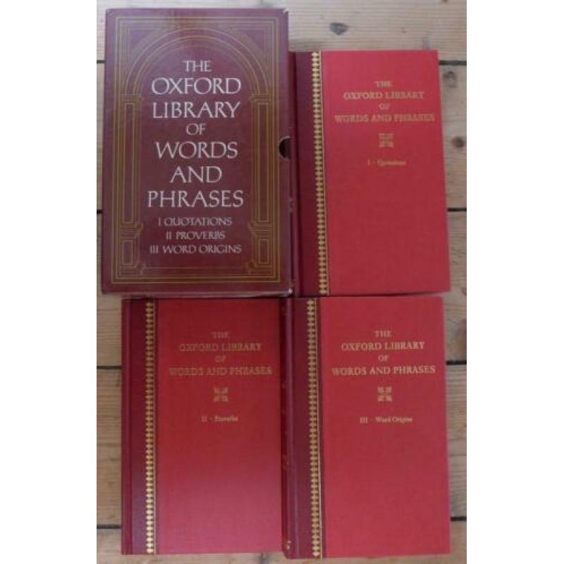 oxford library short novels/words and phrases box sets