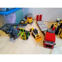 Playmobil bouwmachines/ voertuigen