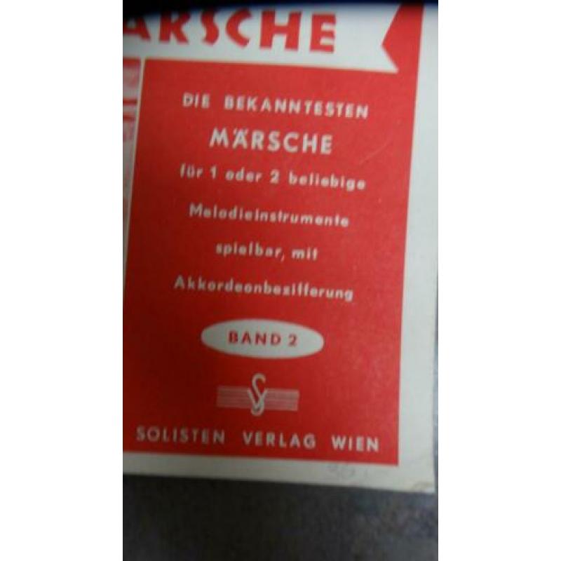 Klingende Marsche band 2 für ein 1 oder 2 melodie instr...