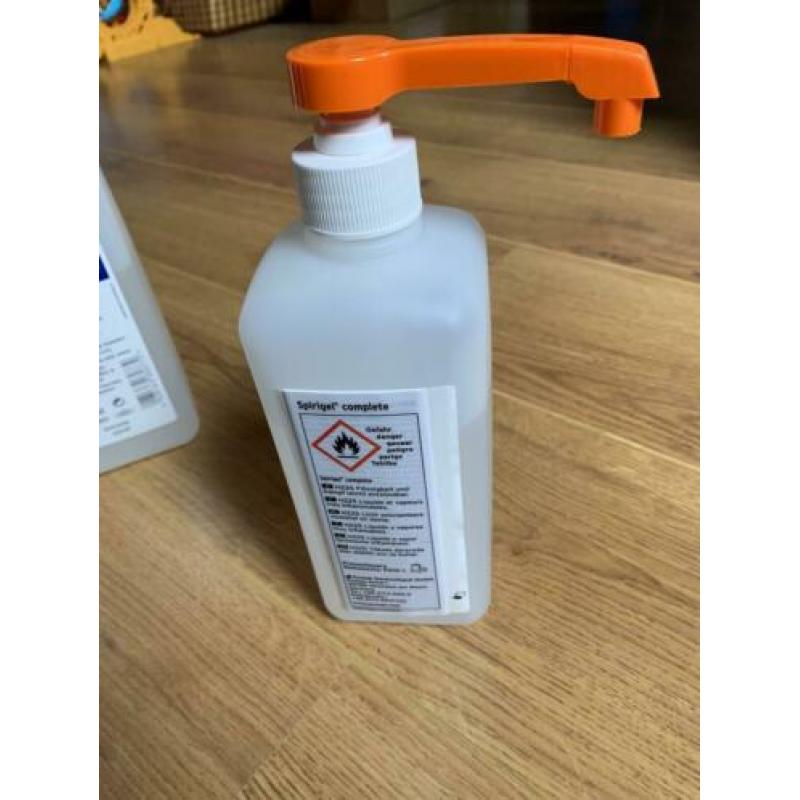 Handalcohol 4x 500 ML Ecolab Spirigel Complete alcoholgel