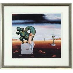 Wim Mast de Gooijer(1942) Lithografie "The Dream I Know" Ges