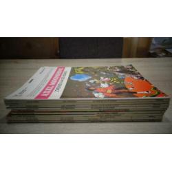 Axel Moonshine stripboeken 11 stuks (zeer) goede tm zgan sta