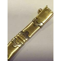 Nieuw 14 kt gouden sieradenset, armband en collier, 46.7gram