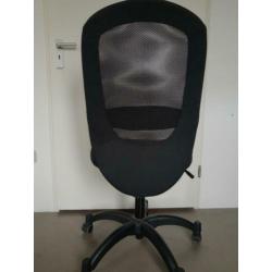 Zwarte bureaustoel 2 stuks