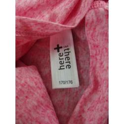 Trendy cherry set spijkershort met shirt mt 170/176 izgst