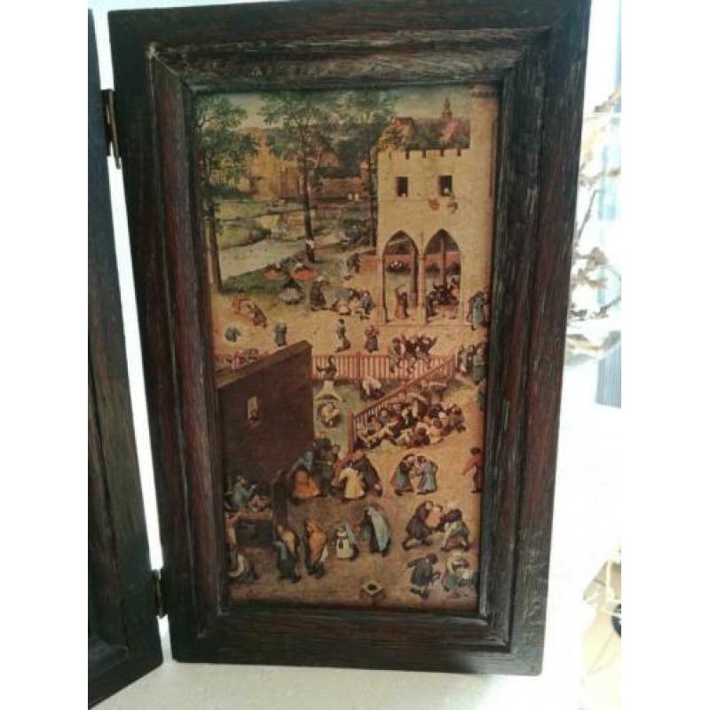 Reproduktie Breughel drieluikje