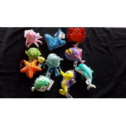 Compl. set 10 st. AquaMini's. NIET p.st. Bieden vanaf €35,-