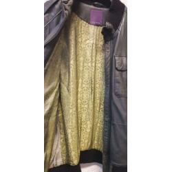 TED BAKER Lederen jas maat 4 / L