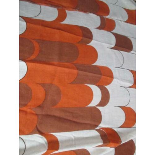 gordijn design jaren 70 vintage retro 150 breed x 180 hoog