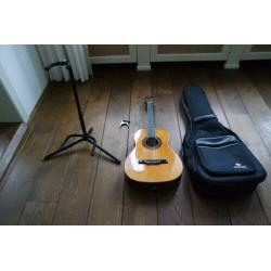 Akoestische gitaar 3/4, tas en accessoires