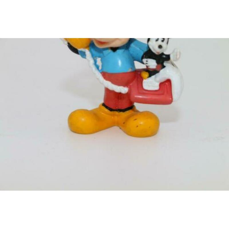 Mickey Applause aan telefoon vintage PVC cadeautip
