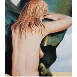 Wim Mast de Gooijer(1942) Lithografie "The Dream I Know" Ges