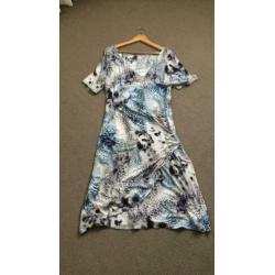 Dames jurk mt L tricot stof