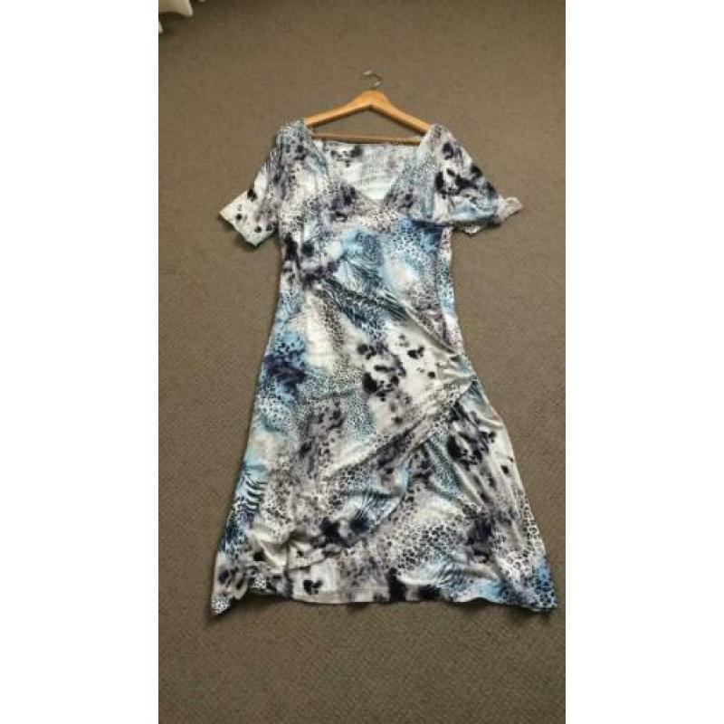 Dames jurk mt L tricot stof
