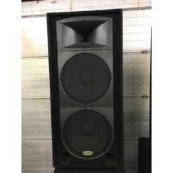Mooie samson speaker set met regenhoezen