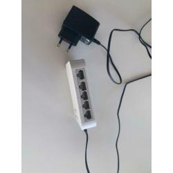 TP-Link 10/100Mbps 5 poorts Netwerk switch