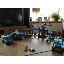 Lego city 4440 bospolitie en sets 4438, 4441 en 60041