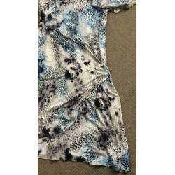 Dames jurk mt L tricot stof