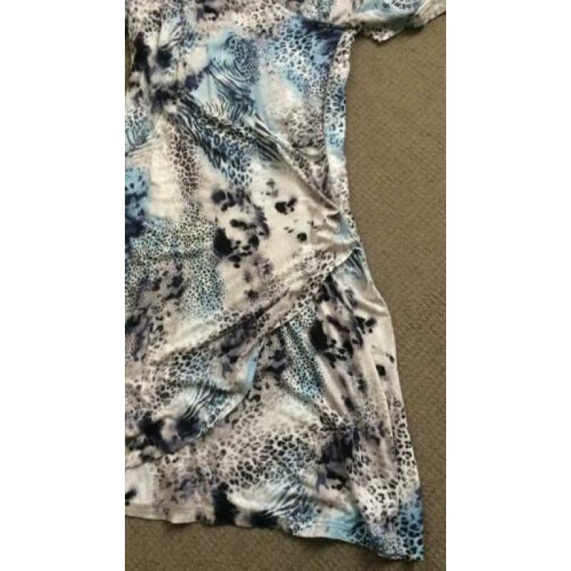 Dames jurk mt L tricot stof