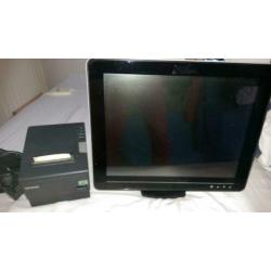 Touch screen kassa met Epson Printer