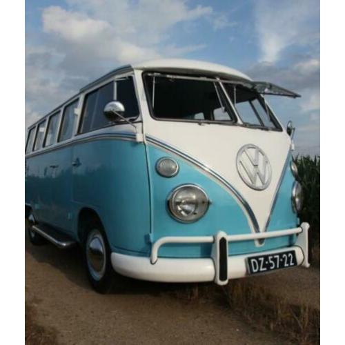 Trouwauto huren zelfrijden volkswagen T1 oldtimer bruidswage