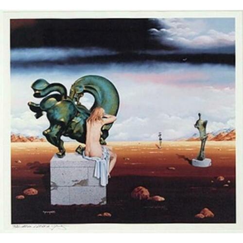 Wim Mast de Gooijer(1942) Lithografie "The Dream I Know" Ges