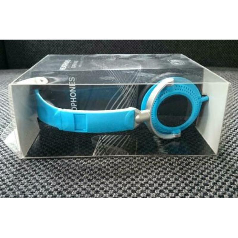 Super Bass Hoofdtelefoon Koptelefoon blauw Nieuw in doos