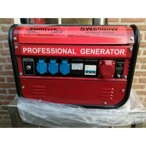 Aggregaat benzine generator StanWerk