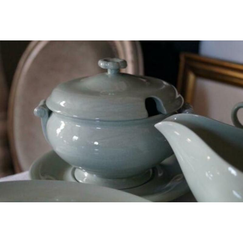 Vintage Wedgwood Celadon servies