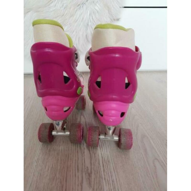 Nijdam roze rolschaatsen skate 32 34 36