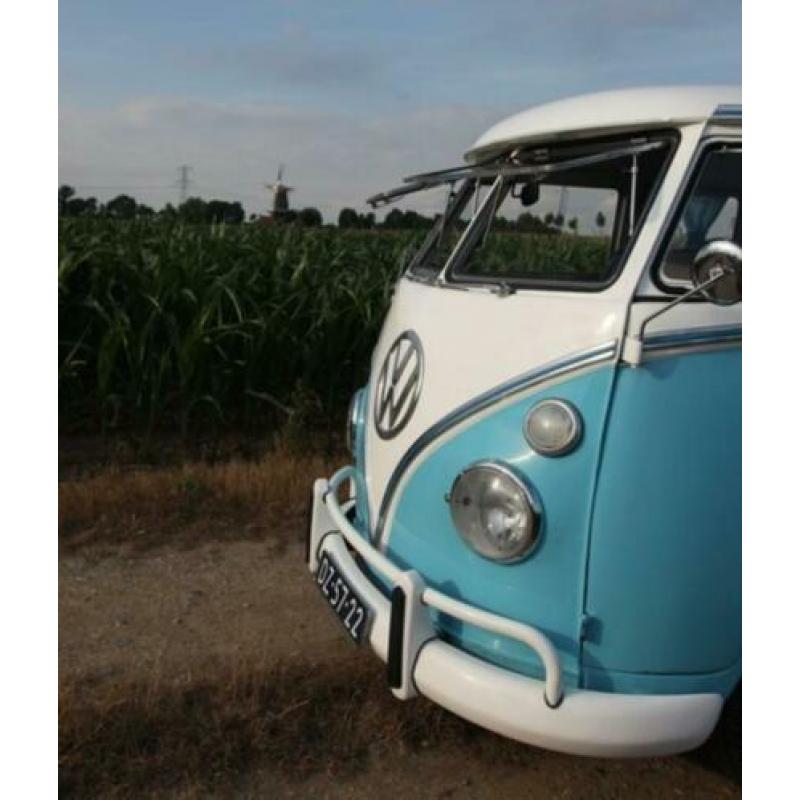Trouwauto huren zelfrijden volkswagen T1 oldtimer bruidswage