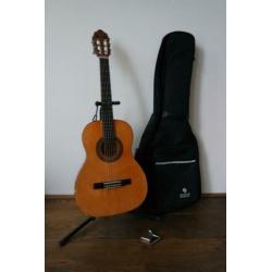 Akoestische gitaar 3/4, tas en accessoires