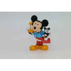Mickey Applause aan telefoon vintage PVC cadeautip
