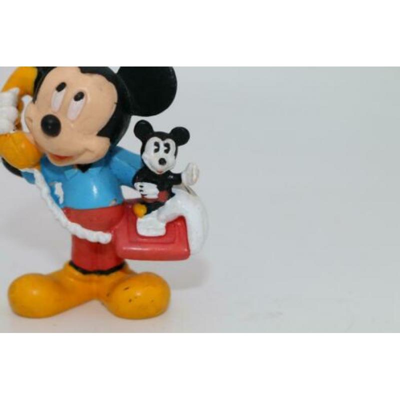 Mickey Applause aan telefoon vintage PVC cadeautip