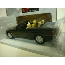 BMW 3 serie cabriolet E36 zwart UT Models 1:18 KRD