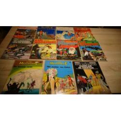 Axel Moonshine stripboeken 11 stuks (zeer) goede tm zgan sta