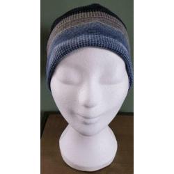 Chemo muts grijs/ blauw