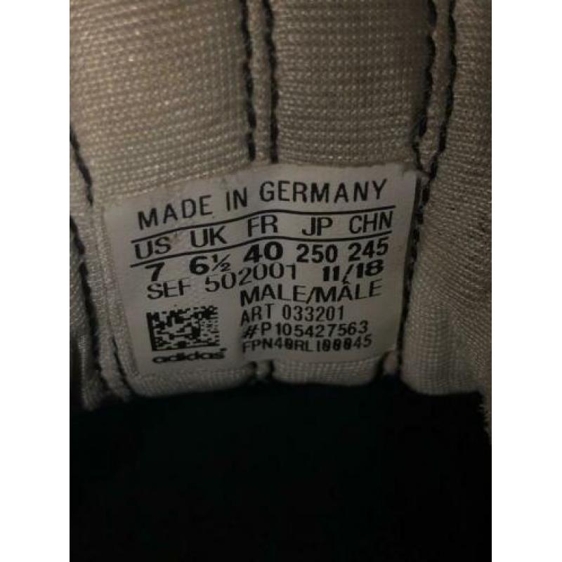 Adidas kaiser 5 liga fg voetbalschoenen zwart/wit