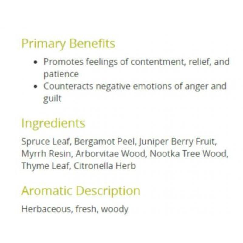 doTERRA Forgive 5ml - nieuw, extra korting (twv 24.25 euro)
