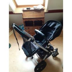 Bugaboo Cameleon Antraciet/Zwart mét veel extra accessoires