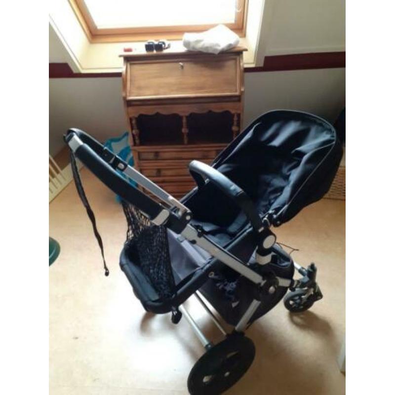 Bugaboo Cameleon Antraciet/Zwart mét veel extra accessoires