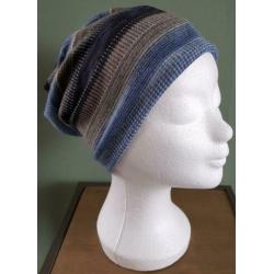 Chemo muts grijs/ blauw