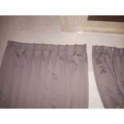 Gordijn Taupe br 164 cm hoogte 250 SHOW/SIERGORDIJN