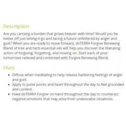 doTERRA Forgive 5ml - nieuw, extra korting (twv 24.25 euro)