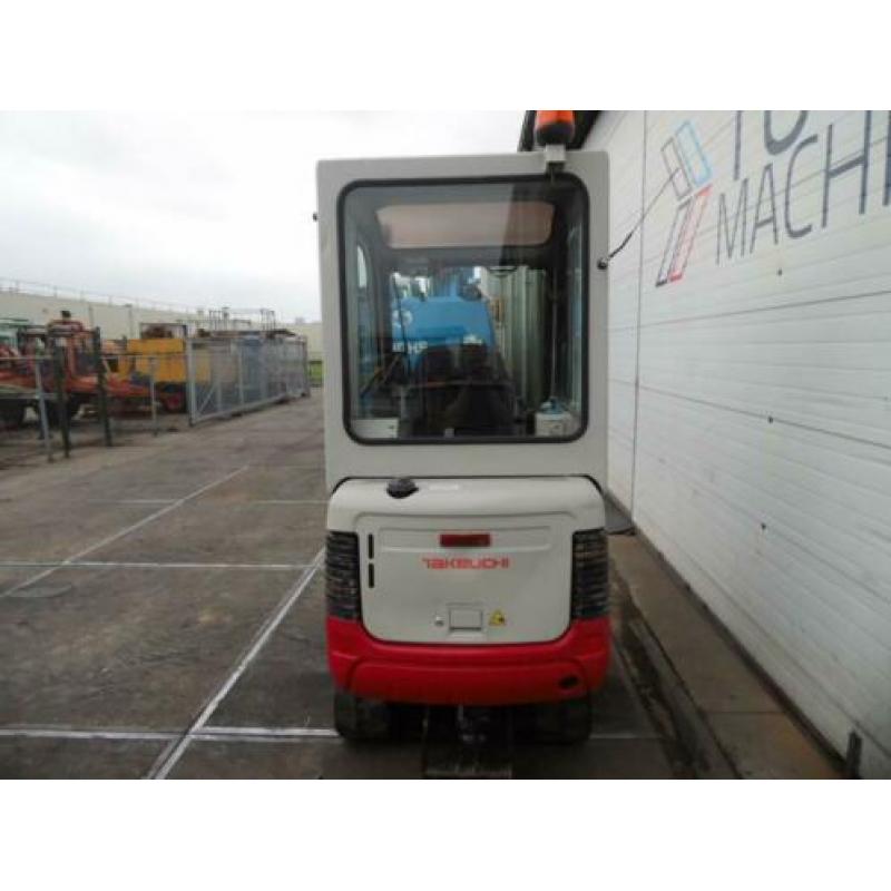 Takeuchi tb016 minigraver graafmachine rupskraan graver