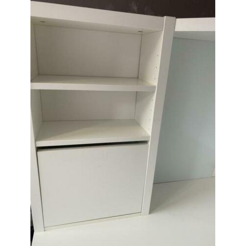 Hoekbureau wit Micke van Ikea