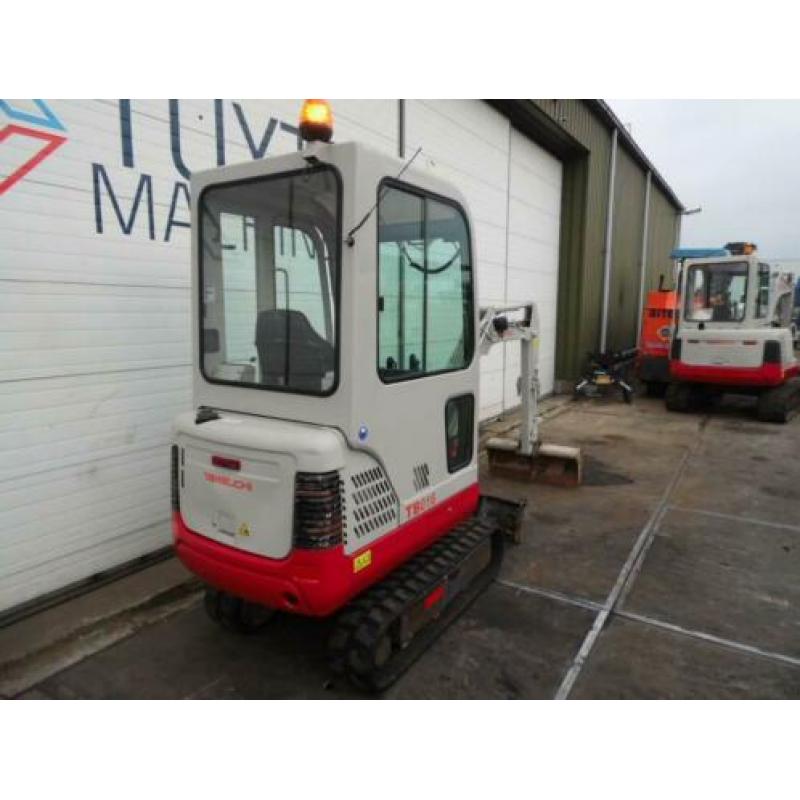 Takeuchi tb016 minigraver graafmachine rupskraan graver