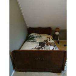 Antiek/oud kinderbed 1.90 x 1.20 + matras zgan