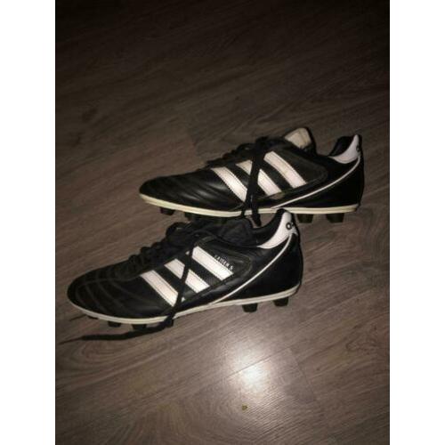 Adidas kaiser 5 liga fg voetbalschoenen zwart/wit