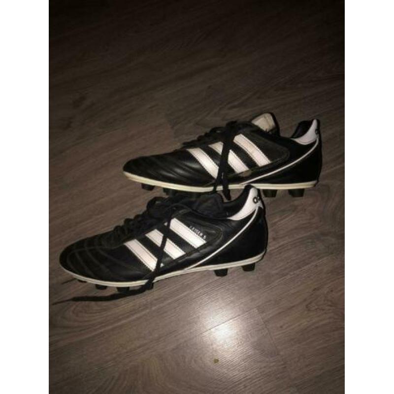 Adidas kaiser 5 liga fg voetbalschoenen zwart/wit